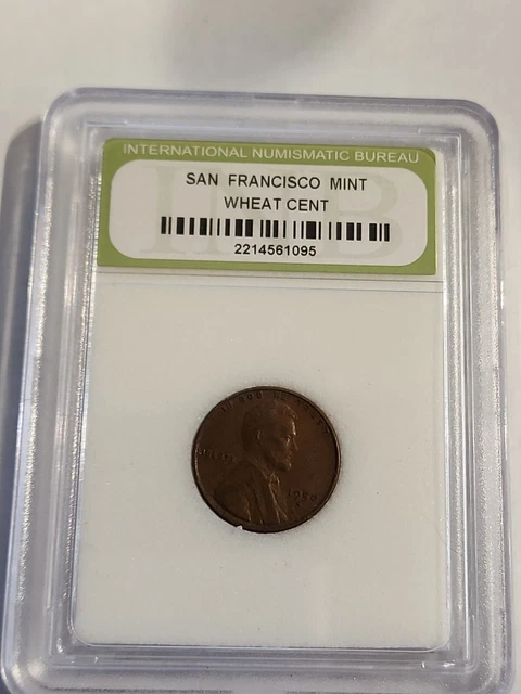 1950 S Lincoln Wheat 1c Circulated Slabbed (Encapsulated) - NOT graded - #33