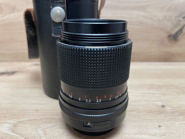 Carl Zeiss Jena DDR electric MC Sonnar 135mm 1:3.5 M42 3661