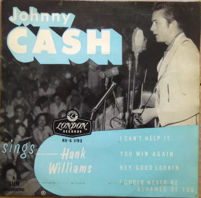 Johnny Cash - Sings Hank Williams - 1959 UK Pressing - Hear It