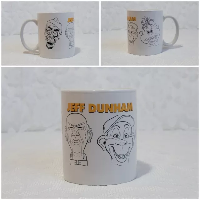 Jeff Dunham Coffee Cup Mug 10 oz with Walter Peanut Achmed And Bubba 2012