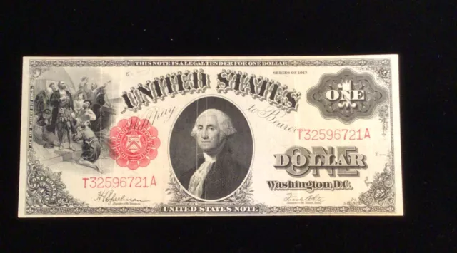 1917 One Dollar Large Note VF- XF FR39