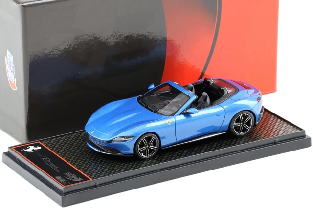 FERRARI MONZA SP2 Nero New Black Daytona Metallizzato BBR 1:43 BBRC221A Miniatur EUR 149,95 - FR
