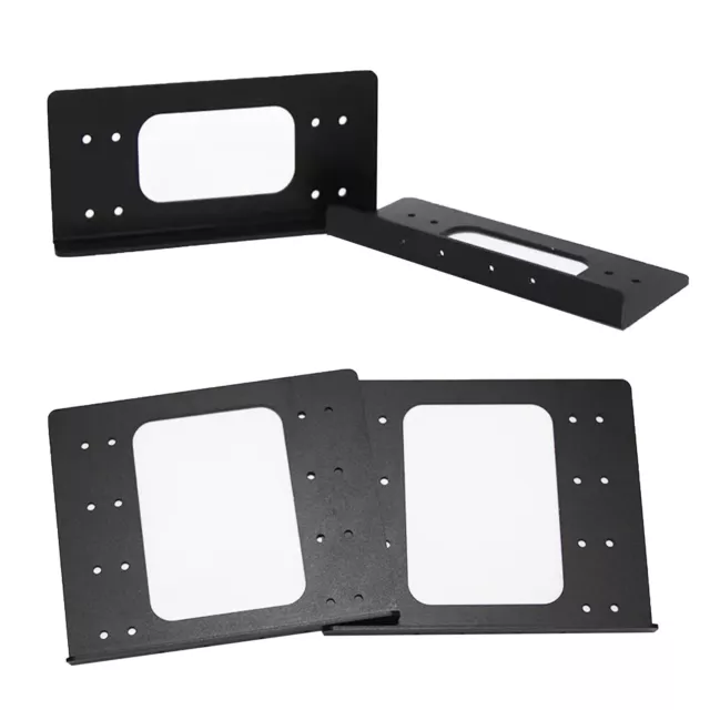 2/4 Bay Aluminum Hard Disk Rack 3.5 Inch HDD Bracket Holder Box Cage Case