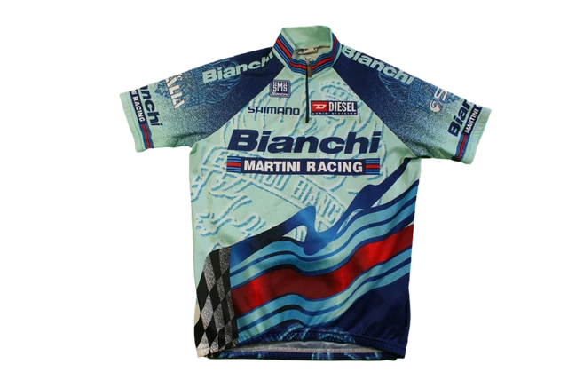 Maillot De Vélo Vintage Santini Manches Longues - Taille XL - Italie - Occasion Super état