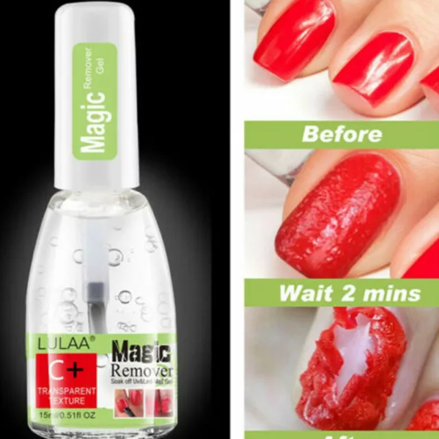 Magic Gel Soak Off Fast Remover Nail Cleaner Vernis À Ongles Burst Remove #N