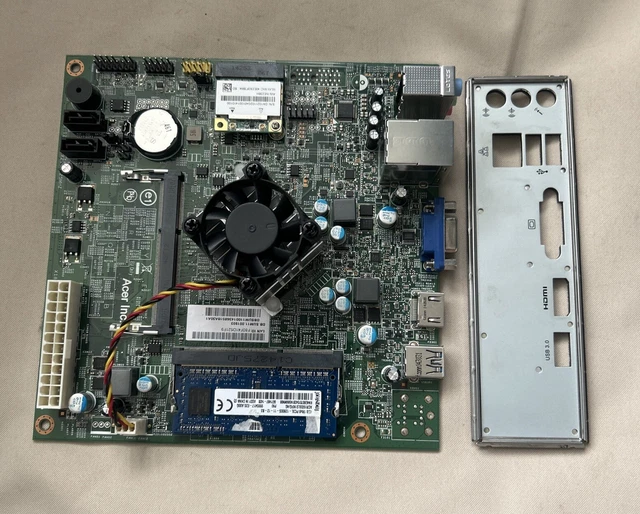 ACER INC. ASPIRE Xc603 Motherboard + 4Gb Ddr3 Ram & I/O Plate Included