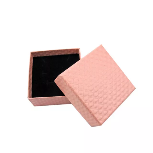 Gift Boxes Glossy Cotton Filled Jewelry Box for Jewelry Packaging Box Organizer