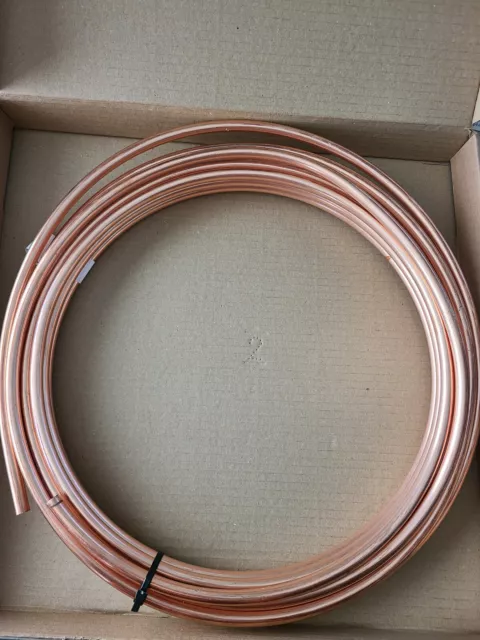 10mm Microbore Copper Tube Pipe GAS/WATER/DIY/OIL *20mm-2 metres* NEW