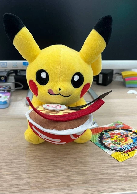 Peluche Pikachu Ramen Pokémon Center Fukuoka Limited - Japon - Neuve