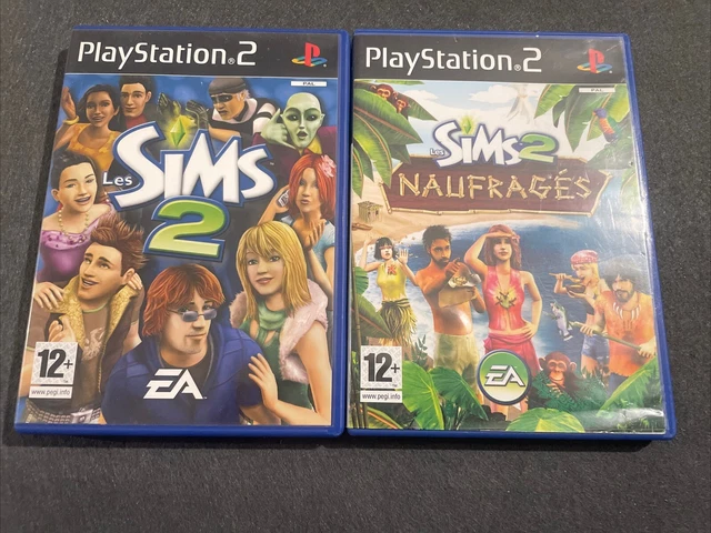 Les Sims 2 : Naufragés Sur PS2 - Jeu Complet En Très Bon état (PAL)