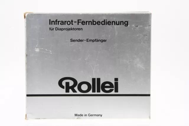 Rollei Infrarot Fernbedienung Modell IR 02, Sender Empfänger NEU OVP