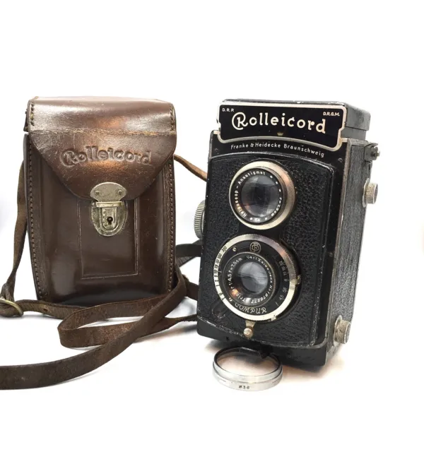 [As is] Rollei Rolleicord lA-Model 2 K3 1940s Made in Germany , shutter works