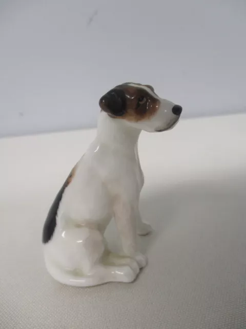 Vintage Royal Doulton K7 Sitting American Fox Hound Dog Figurine