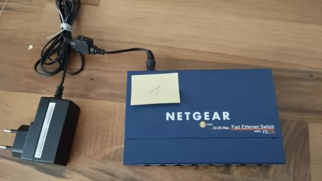 Netgear Switch ProSafe FS108 8 Port 10/100 Mbit/s (280209)