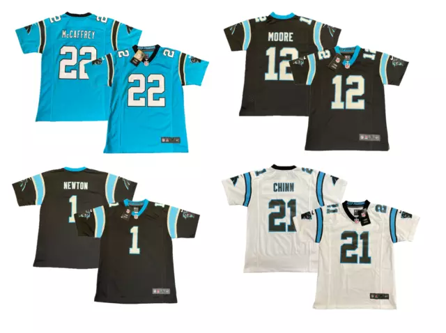 Carolina Panthers NFL Jersey Kid's Nike American Football Top - New