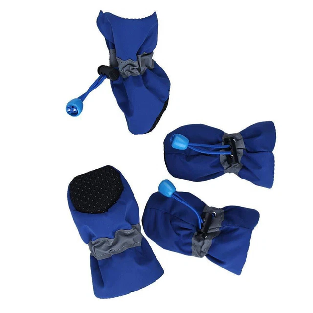 4 Pcs Haustier Stiefel Regenstiefel Für Hunde Gummistiefel