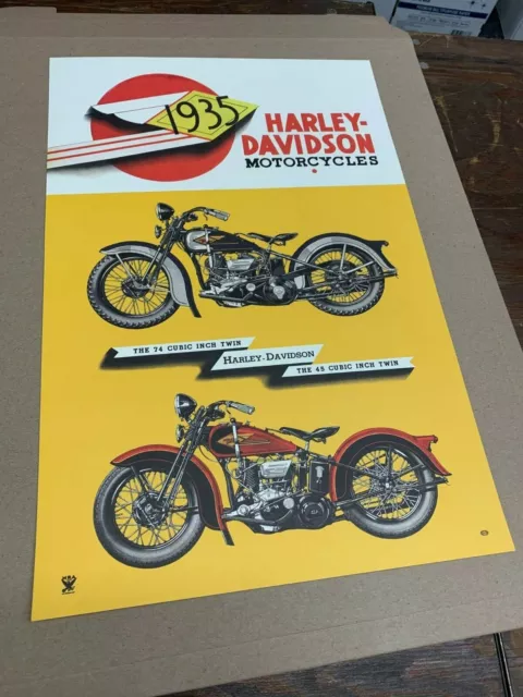 harley davidson poster vintage