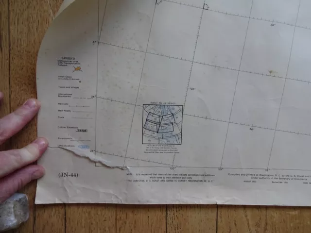 1955 - Groß - Vereinigte Staaten Southwest - Jet Navigation Tabelle 2