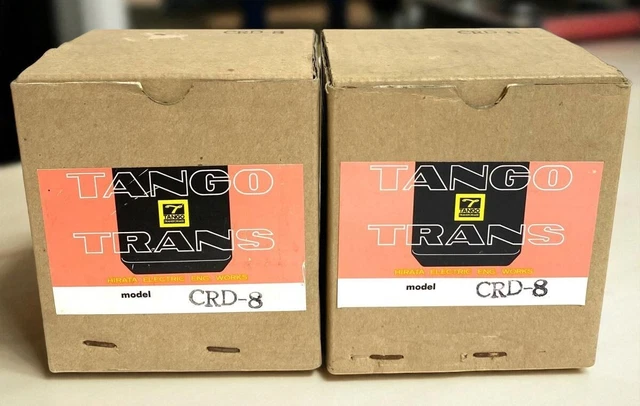 TANGO CRD-8 出力トランス 8Ω タンゴのプッシュプル出力トランス CRD-8 2個セット - メルカリ