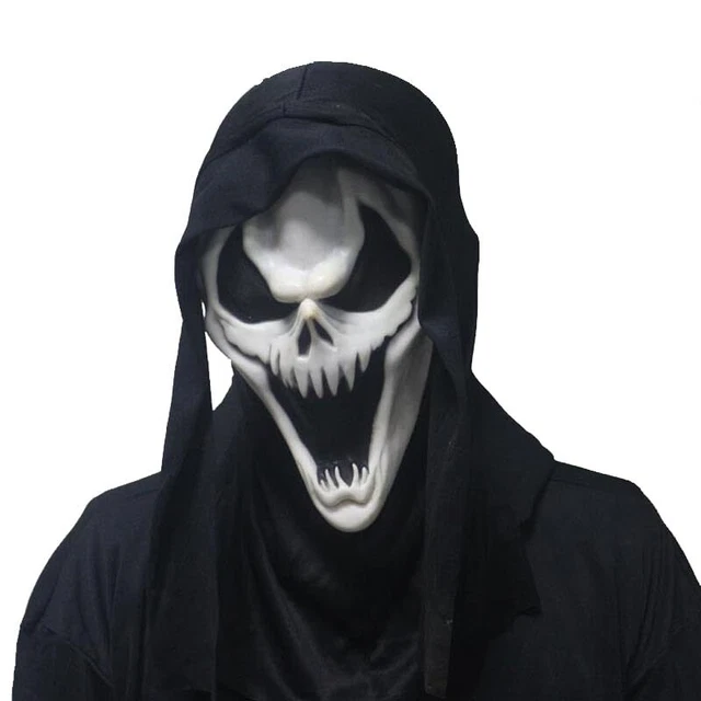 Halloween Ghost Scream 6 Grimace Killer masks terrifying holiday full head la...