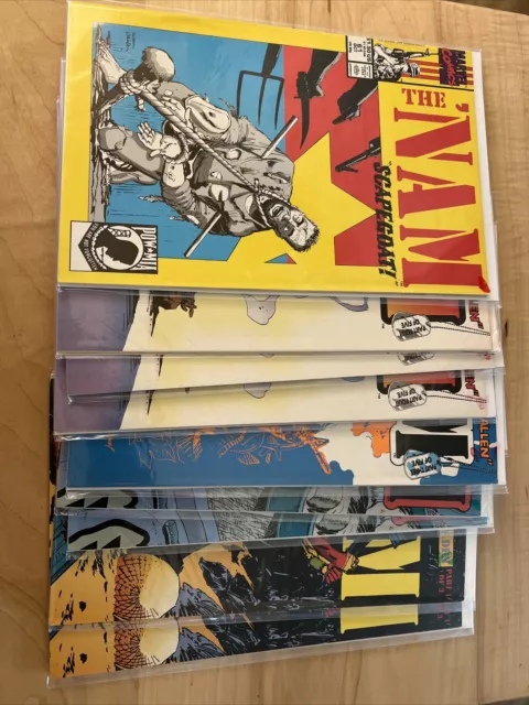 The ‘Nam Mixed Lot Of 10 - Marvel Comics 1991 - Some Multiple Copies