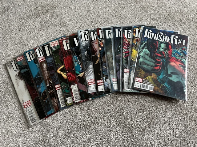 The Punisher (Vol 9) Complete 1 - 12 Rucka Marvel (2011)