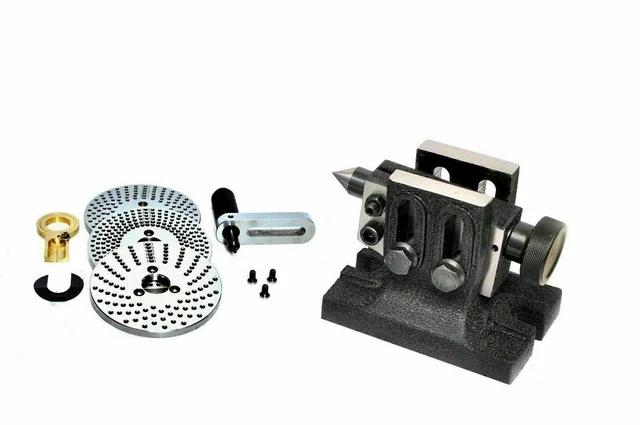 Indexing/ Dividing Plates Set With Tailstock For The Rotary Table Hv4 & Hv6 Indexing/ Dividing Plates Set With Tailstock For The Rotary Table Hv4 & Hv6