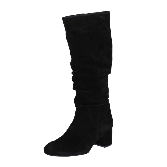 Chaussures Femme HOGL 36 Ue Bottes Noir en Daim EZ759-36