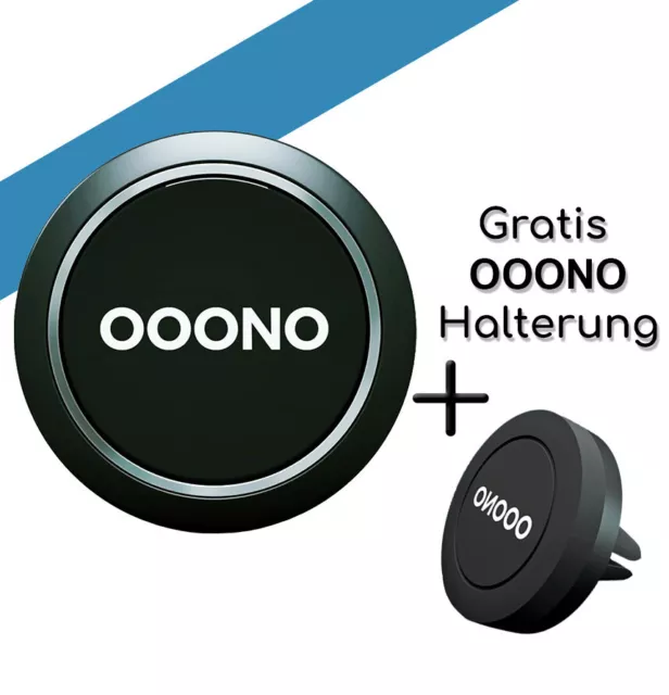 OOONO Co-Driver BLACK FACELIFT + Gratis Halterung / NEU & OVP 5714149011067