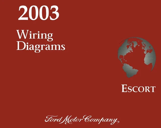 2003 FORD ESCORT Wiring Diagrams Schematics £36.02 - PicClick UK