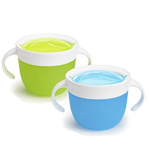 Snack Catcher, 2 Pack Blue/Green