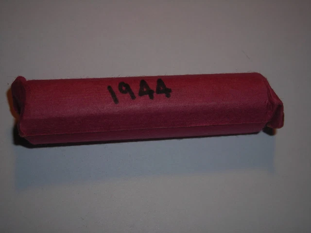 wheat penny lot 1944 FULL ROLL OF 50 CENTS ABOVE AVG LINCOLN CENTS 1944-P