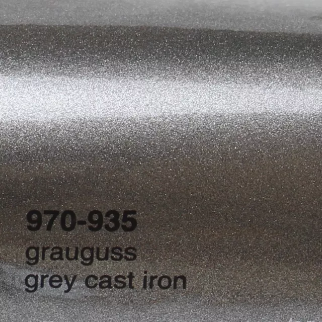 28€/m²) 0,5m x 1,52m Oracal 970RA Schwarz Metallic Glanz 704 Autofolie Folie