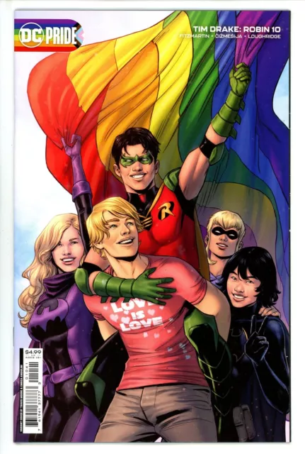 Tim Drake Robin #10 DC (2023) Travis Moore Variant Pride