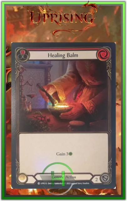 Healing Balm Red Rainbow Foil - FAB:Uprising - UPR215 - Carte Anglaise