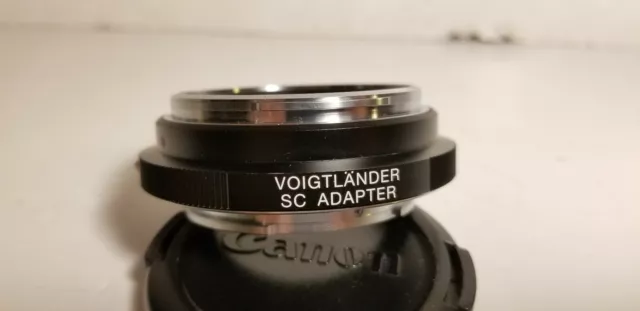 Voigtländer SC Adapter for Nikon S Contax Lens to Sony E body Bague D'Adaptation