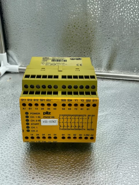 Pilz Pnoz X9 24VAC 24VDC/ 774609/ Good Condition