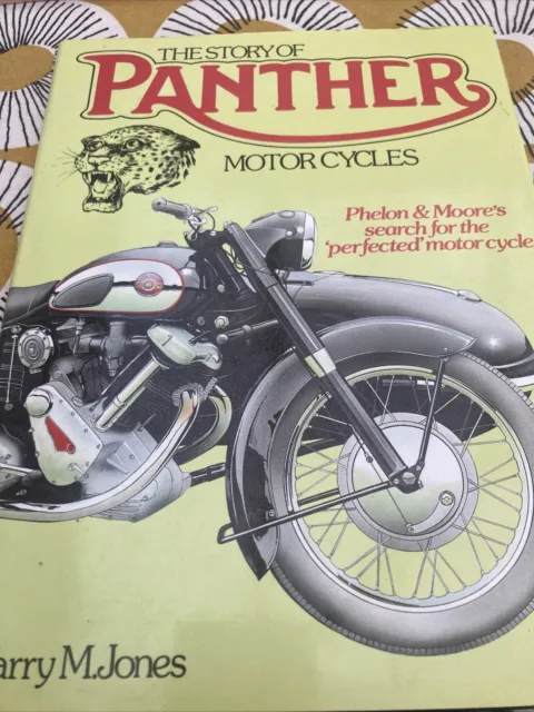 THE STORY OF PANTHER MOTORCYCLES- Phelon & Moore. Scarce Title