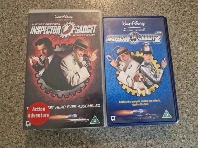 INSPECTOR GADGET 1 And 2 (VHS, 2003) £9.00 - PicClick UK