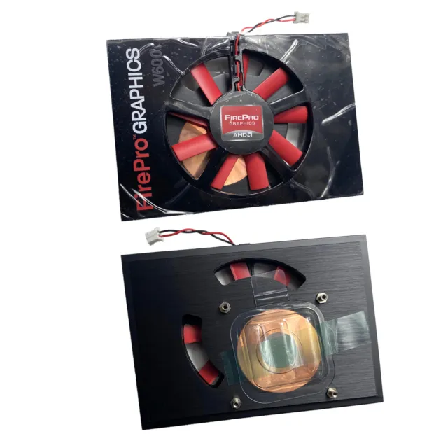 Cooling Fan for SAPPHIRE AMD FirePro W600 Graphic Card Heat Sink Cooler Fan Set