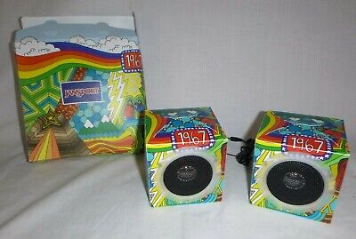 JanSport Jansport Promo 50th Anniversary Fold & Play Speakers by Orig Audio Groovy Hippy 