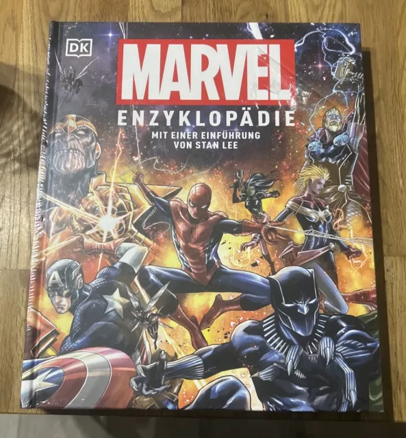 Marvel Enzyklopädie Neu und Versiegelt Versiegelung Beschädigt Top Zustand