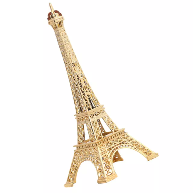 Eiffel Tower Decor Tabletop Metal Figurine Collectible Replica Gift 25cm-NP