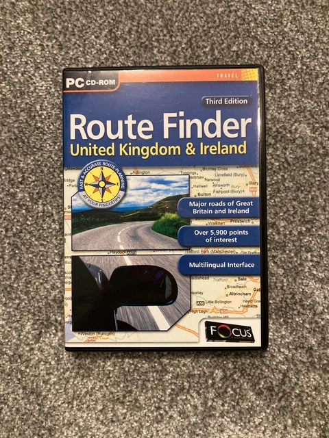 Route finder UK and Ireland