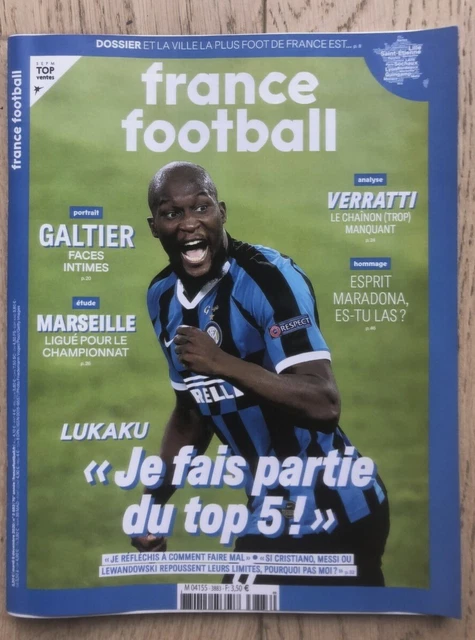 Lot De 6 Magazines De Football ONZE (numéros 12, 13, 18, 22, 24, 44) - Occasion, Bon état Général