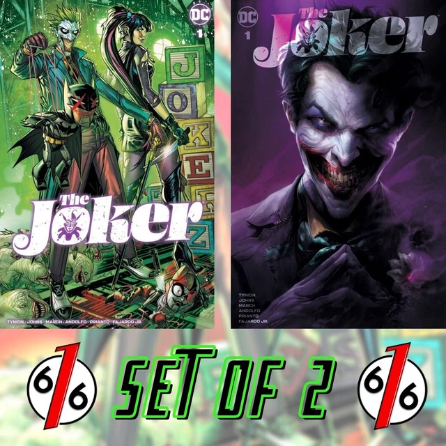 🔥🤡 JOKER #1 JONBOY MEYERS & MATTINA 616 VARIANT SET OF 2 Trade Dress LTD 3000