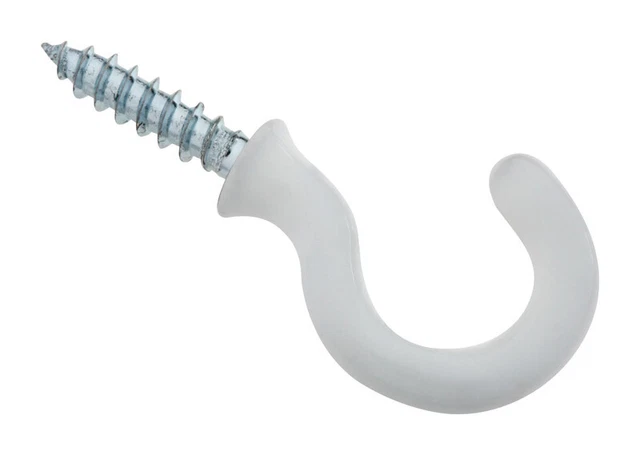 National Hardware N259-184 10 lbs. Capacity Vinyl Coat Steel Cup Hook 3/4 L in.