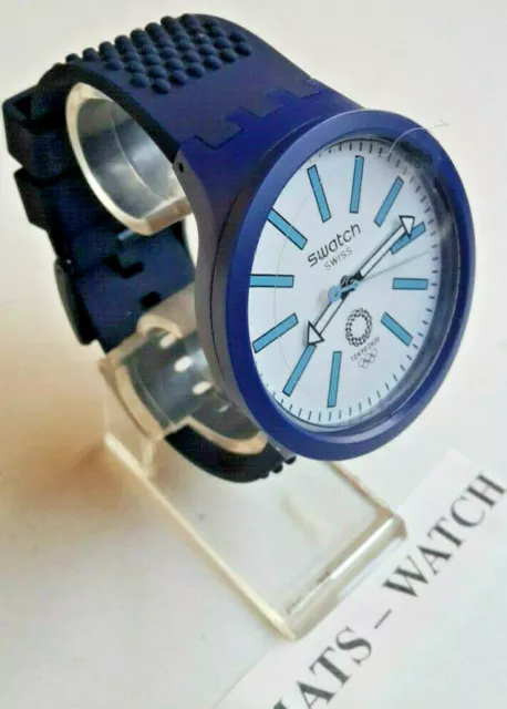 Swatch + Grand Bold + SO27Z100 BB Ai Bleu + Tokyo Olympics + Produit Neuf / Neuf