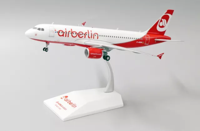 JC Wings 1:200 Air Berlin A320-200 'Last Flight' D-ABNW Diecast Model Aircraft