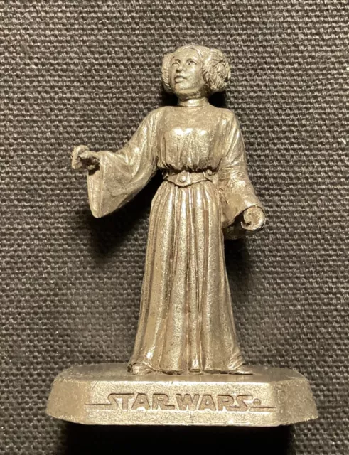 Star Wars Princess Leia - 1994 Rawcliffe Fine Pewter Figure - Excellent !!!